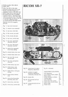 Ricoh XR 7 manual. Camera Instructions.